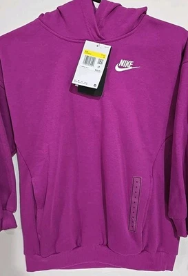 Sudadera con capucha polar Nike Sportswear Club EE. UU. S magenta Foto 1 de 2