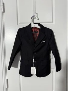 YuanLu Boys Suits for Kids Size 4 Black 3 Pieces - Picture 1 of 4