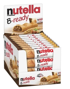 Nutella B-Ready Crispy Wafers Filled w/ Nutella 🍫 / 36 count BB: 09/2025 - Picture 1 of 4