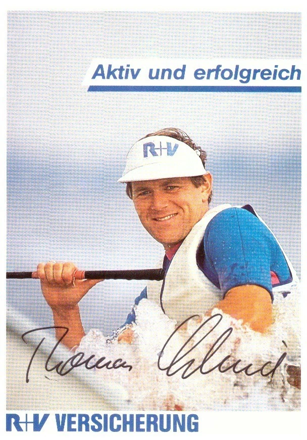 Thomas Schmid Segeln (1.WM 1988) Autogrammkarte (09.25) - Bild 1 von 1