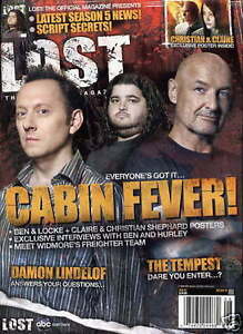 LOST OFFICIAL MAGAZINE - CAST COVER - BEN & LOCKE - CLAIRE & CHRISTIAN #17A