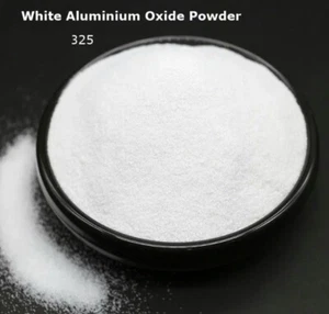 Premium Grade White Aluminium Oxide Powder Opal Gemstone 100g Blast 325 Grit Top - Picture 1 of 4