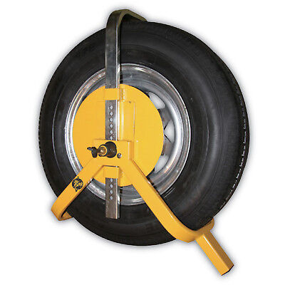12  - 15  Car Tyre Wheel Clamp Van Safety Lock Caravan Trailer Truck Security • 147.38€