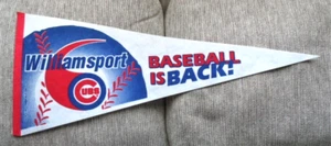 orig. 1994 WILLIAMSPORT CUBS **Minor League Baseball Pennant** Chicago Cubs - Picture 1 of 5