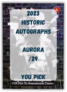 Autógrafos históricos Aurora 2023 The Mob 2/29 - Tú eliges - Imagen 1 de 13