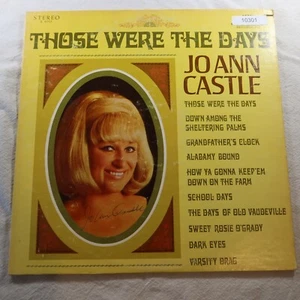 Jo Ann Casttle Those Were The Days Record Album Vinyl LP - Picture 1 of 4