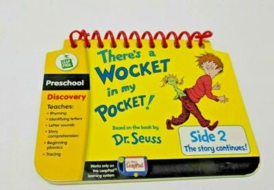 LEAPFROG My First LeapPad "There's a Wocket in my Pocket!" Replacement Book Only - Image 1 of 2