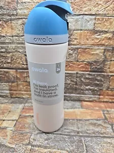 Owala FreeSip 24oz Stainless Steel Water Bottle Pastel SANDY SHORES Target 🌸NEW - Picture 1 of 2