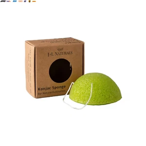 Konjac Sponge | Exfoliating Face & Body Sponge for All Skin Types | Gentle Scrub - Picture 1 of 1