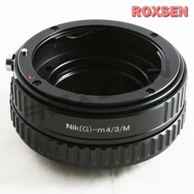 Nikon F mount G lens to Micro 4/3 mount macro helicoid adapter MFT OM-D E-M1 GH5 - Image 1 of 3
