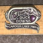 Caroga Lake New York ( Pin, Tie Tac)  Duck Downs 1987