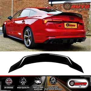 Audi A5 S5 RS5 B9 Sportback Heck Ducktail Kofferraum Spoiler Flügel Glanz Schwarz 2017+ - Bild 1 von 14