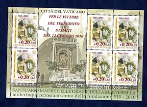 VATICANO 2010 SANTUARIO MADRE DI MENTORELLA IN FOGLIETTO NUOVO INTEGRO MNH** - Picture 1 of 1