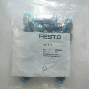 10PCS/Bag New For QS-8-6 Push-In Fitting Connector 153038 FREE SHIPPING - Picture 1 of 1