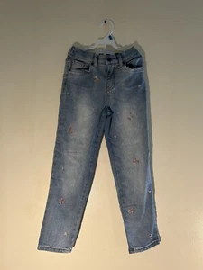 Cat and jack girls' jeans. Talla 8 stretch, high rise straight. Made in Vietnam. - Picture 1 of 11
