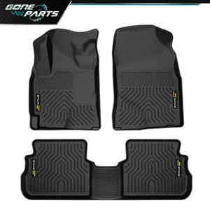Fits 2009-13 Toyota Corolla/Matrix 98531 TPE All-Weather Floor Mats 2 Row Liner - Picture 1 of 12