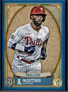 2021 Topps Gypsy Queen Blue Parallel #16 Andrew McCutchen 045/150 - Picture 1 of 2