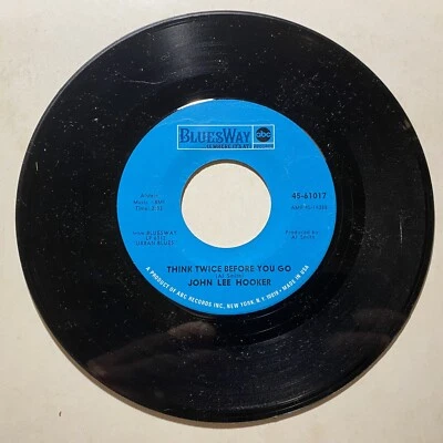 RARE BLUES R&B 45 John Lee Hooker Back Biters And Syndicaters EX - Image 1 of 2