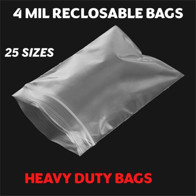 Bolsas de plástico transparente con cierre de cremallera 3x3 (paquete de  100)