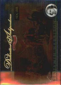 2006 Topps Chrome Declaration of Independence #BH Benjamin Harrison - NM-MT - Picture 1 of 2