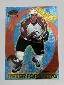 1997-98 Pacific Invincible Attack Zone Peter Forsberg #5 - Picture 1 of 2