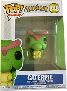 NEW FUNKO POP! GAMES 848 POKEMON CATERPIE VINYL FIGURE - Picture 1 of 2