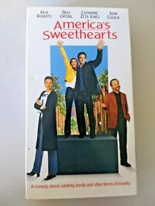 VHS AMERICA'S SWEETHEART Julia Roberts Billy Crystal John Cusack Zeta-Jones - Picture 1 of 3
