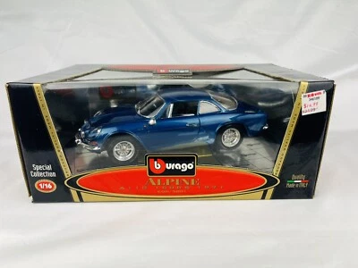 Bburago 1/16 Renault ALPINE A110 1600S Blue 1971  Code 3001 - Image 1 of 4