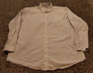 Cinch Hemd Herren 2XL XXL Lila Geometrisch Langarm Button Down 100% Baumwolle - Bild 1 von 10