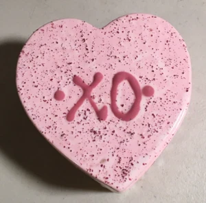 Scatola cuore ceramica XO - Foto 1 di 3