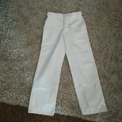 Pantalón Blanco, Uniforme, Marina, Hospital, Cocina, Pintura, Const. Talla 30x30 5 Total Foto 1 de 4