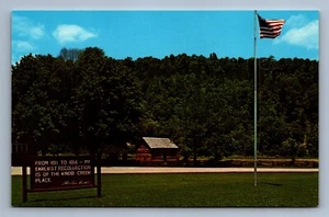 Postcard Vtg Kentucky Abraham Lincoln's Boyhood Home Knob Creek Hodgenville - Picture 1 of 2