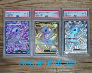 GEM MINT PSA 10 Mew EX 208/165 SR UR SSR set SV2a Japanese Pokemon card 151 - Picture 1 of 2