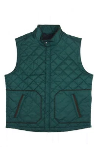 Tommy Bahama Mens Green Insulated Vest - Picture 1 of 3