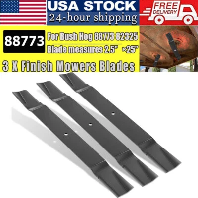 88773 Blades 72" Cut Finish Mower Blades for Bush Hog Several 6' Cut Models - Image 1 of 4