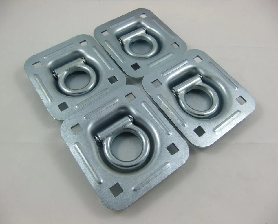 BRAUN SIS 2. WAHL - 4x Zurrmulde Bruchlast 1500daN Zurröse Zurrpunkt für LKW Anhänger Boot