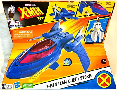 X-Men Team X-Jet & Storm Marvel Studios X-Men '97 Epic Hero Series Hasbro ¡NUEVO! Foto 1 de 3