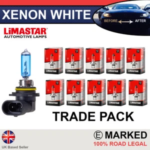 10x HB4 9006 55w Limastar Xenon Lampade Faro Super Bianco NASCOSTO Lampadine - Foto 1 di 6