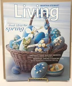 Vintage Martha Stewart Living Magazine APRILE 2006 - NUOVE IDEE PER CESTI A MOLLA - Foto 1 di 8