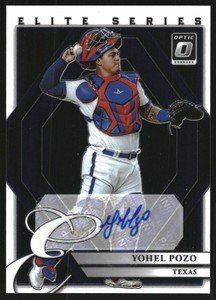 2022 Donruss Optic The Elite Series Signatures #16 Yohel Pozo Auto