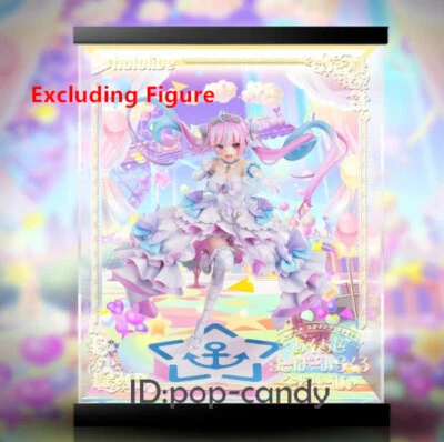 Acrylic Dustproof Led Display Cases For GSC 1/7 Hololive Minato Aqua Figure - Image 1 of 3