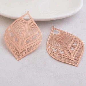 2 x 48mm Large Fan - Rose Gold - Imagen 1 de 1