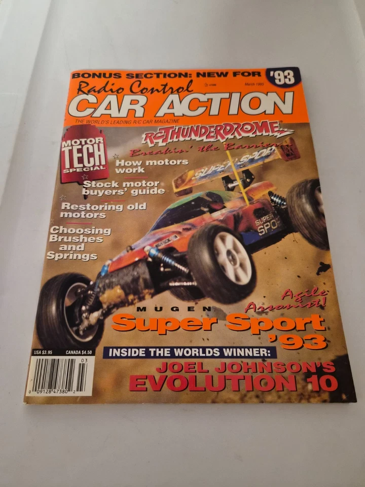 Radio Control Car Action March 1993 - Image 1 of 1
