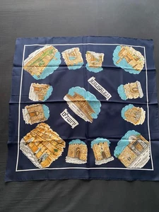 A Gift from Jerusalem. A silk scarf printed with Jerusalem landmarks - Picture 1 of 1