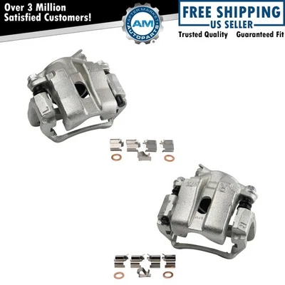 全新前盘式制动卡钳 带支架和硬件对 适用于铃木 — 第 1/4 张图片