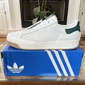 Talla 12 - Adidas Rod Laver - Núcleo Blanco/Verde Colegial - ENVÍO EL MISMO DÍA - Imagen 1 de 14