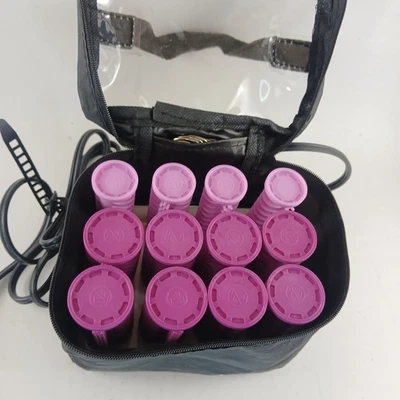 Компактные бигуди Conair 12 горячих роликов с 11 зажимами для путешествий конкурсов быстрого нагрева ЧИТАЙТЕ - Изображение 1 из 4