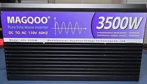 MAGQOO 3500W Pure Sine Wave Inverter - Picture 1 of 7
