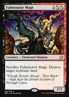 Fulminator Mage Modern Masters 2015 NM Black Red Rare MAGIC MTG CARD ABUGames - Image 1 of 1