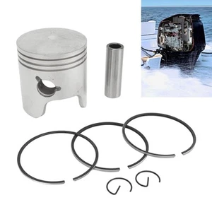 ˜Outboard Piston Kit 6H4 11631 00 Metal Alloy Piston Set With Piston Ring For - Picture 1 of 22